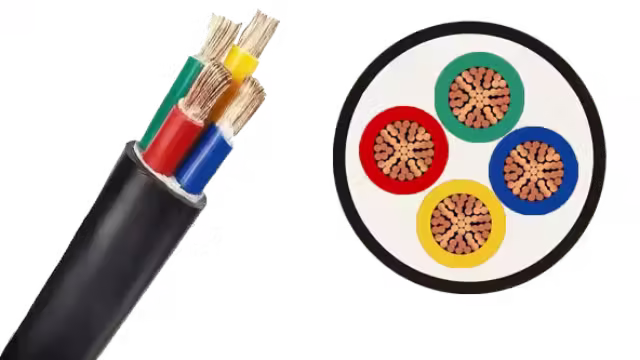 Cáp điện mềm VCmt/VVR-Cu/PVC/PVC 4x50