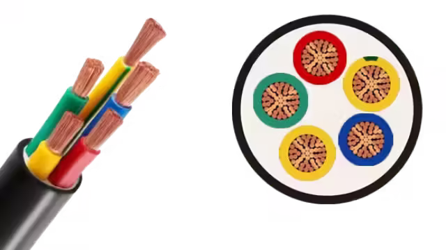 Cáp điện mềm VCmt/VVR-Cu/PVC/PVC 5x150